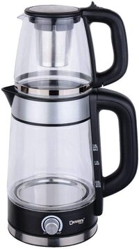 Dessini Tea Maker Electric Kettle 2Liter With Tea Pot