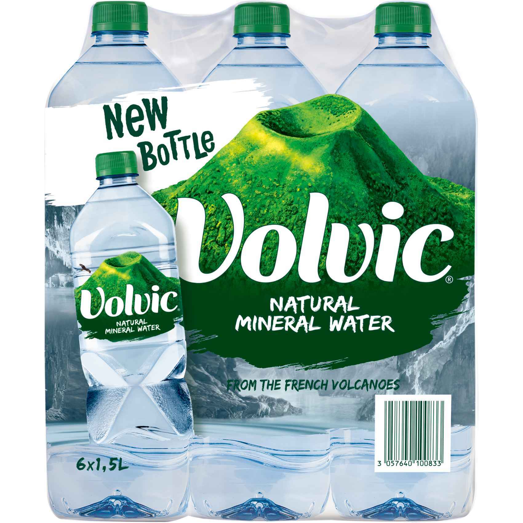 Buy Volvic Natural Mineral Water 1 5l Pack Of 6 Online Shop Beverages On Carrefour Uae