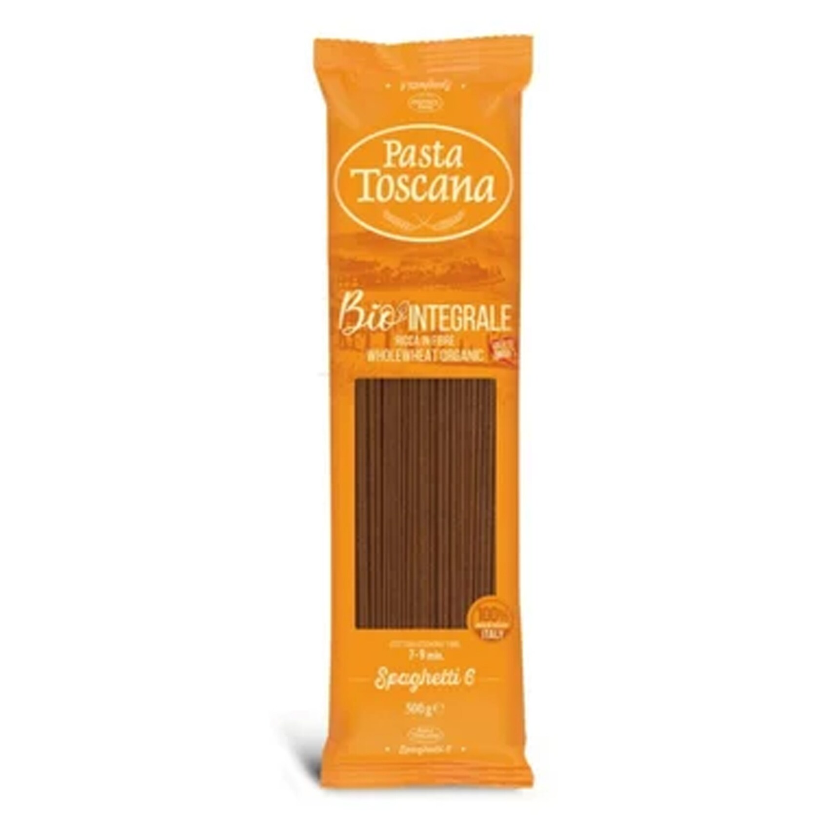 Pasta Integral Fusilli Toscana 400Gr 