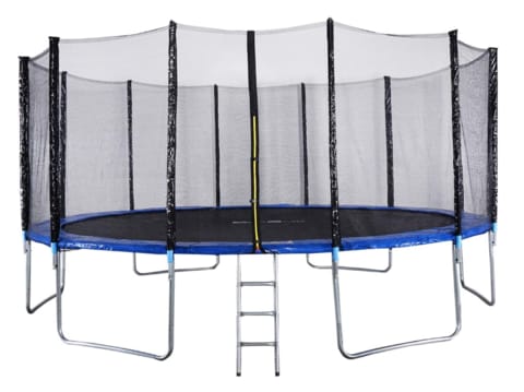 Trampoline 16FT , High Quality Kids Trampoline Fitness Exercise Equipment Outdoor Garden Jump Bed Trampoline With Safety Enclosure