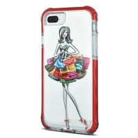 iOrigin iPhone 7 Plus Clear Bumper Mobile Case - Woman Bags
