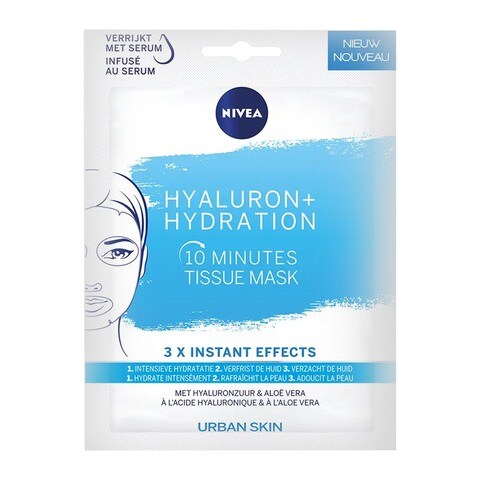 Nivea Urban Skin Hyaluron And Hydration Sheet Mask White