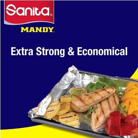 Sanita Mandy Eco-Pack Aluminium Foil Silver 450mm