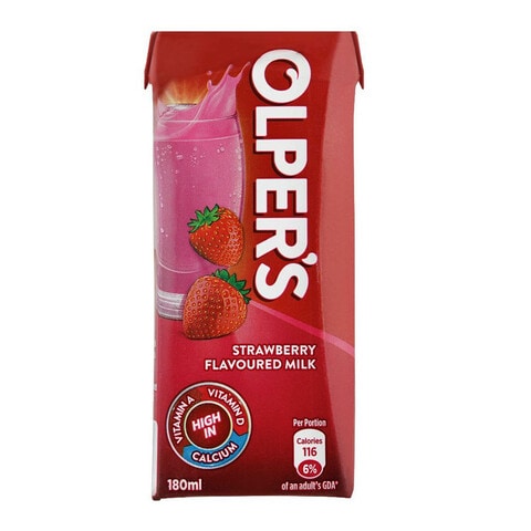 Olper&#39;s Strawberry Flavoured Milk 180 ml (Pack of 24)