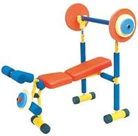 Rainbow Toys, Children&#39;s Fitness Equipment Kindergarten Essential Exercise Equipment Outdoor Fitness Training (Weightlifter)