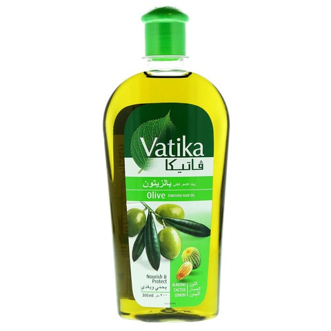 Buy Vatika Naturals Olive Enriched Hair Oil Nourish & Protect 300ml Online  - Shop Beauty & Personal Care on Carrefour Saudi Arabia