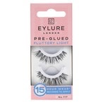 Buy Eylure Pre Glued Fluttery Light Lashes Black in UAE