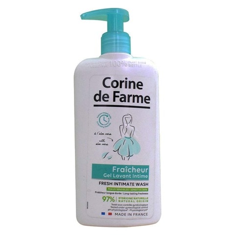 Corine de Farme Fresh Aloe Vera Intimate Care Gel White 250ml