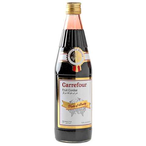 Carrefour Drink Fruit Cordial Flavor 710 Ml
