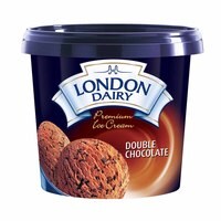 London Dairy Double Chocolate Ice Cream 1L