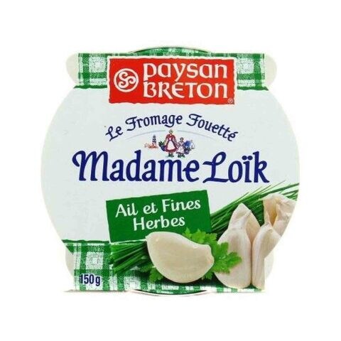 Paysan Breton Madame Loik Garlic And Herbs Whipped Cheese 150g
