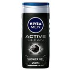 Buy Nivea Men Shower Gel Active Clean 250 ml in Kuwait