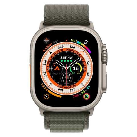 Apple Watch Ultra GPS + Cellular 49mm Green Alpine