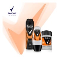 Rexona For Men Anti-Perspirant Deodorant Roll-On 48 Hour Sweat And Odour Protection Hi-Impact Workout Keeps You Feeling Fresh And Dry 50ml