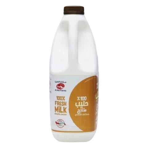 Al Ain Double Cream Fresh Milk 2l