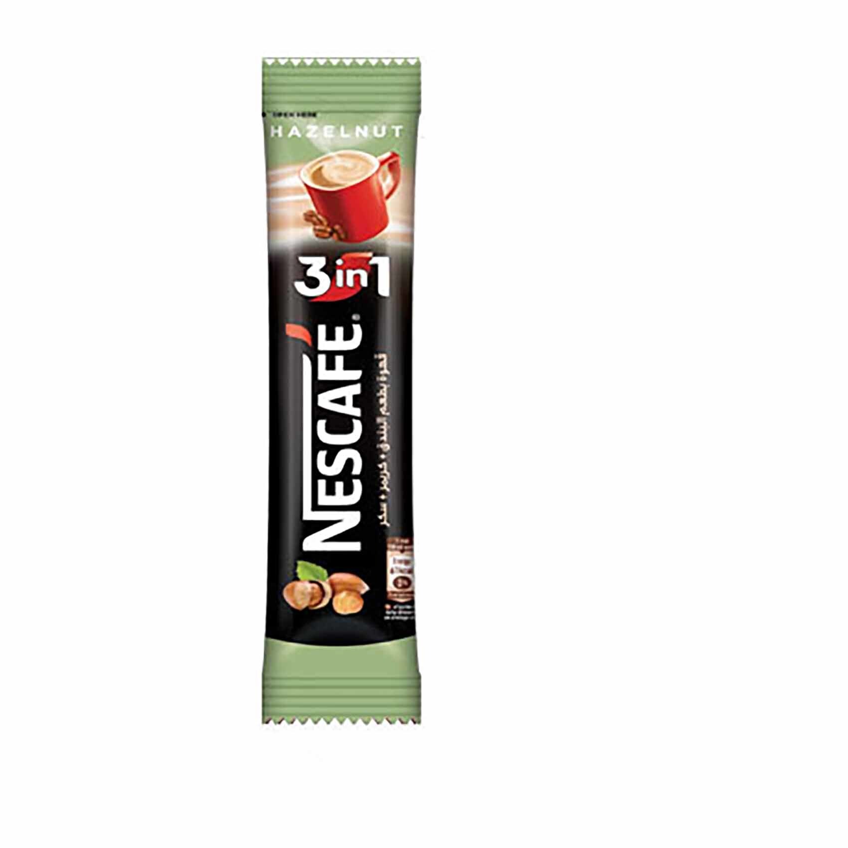 Buy Nescafe 3 In 1 Hazelnut Instant Coffee 18gm Online Shop