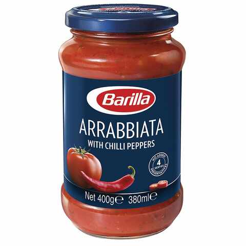 Barilla Arrabbiata Pasta Sauce With Chilli Pepper 400g