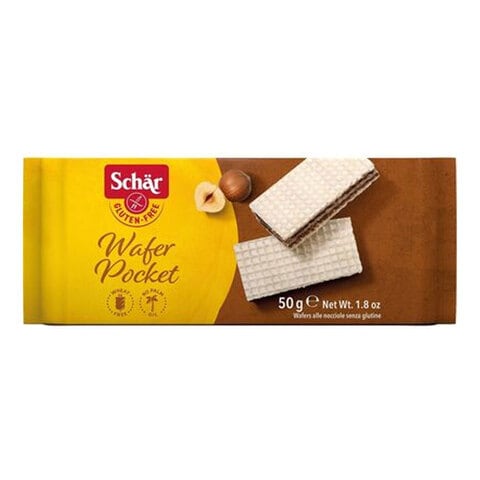 Schar Gluten-Free Wafer Pocket Hazelnut 50g