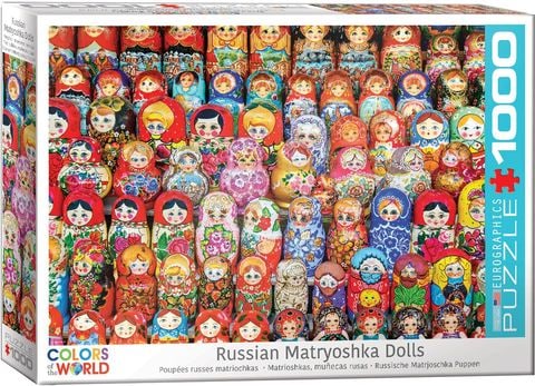 Eurographic Puzzles - Russian Matryoshka Dolls 1000Pcs