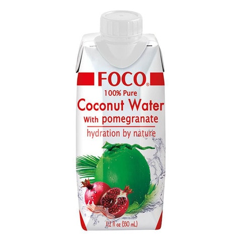 Foco Coconut Water With Pomegranate 330ml