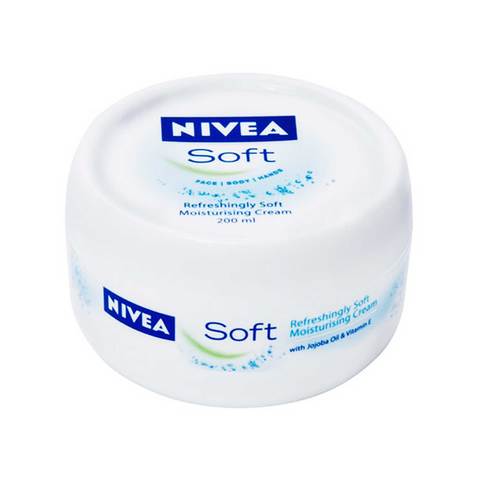 NIVEA Moisturising Cream, Soft Refreshing for Face Body Hands, Fast Absorbing, Jar 300ml