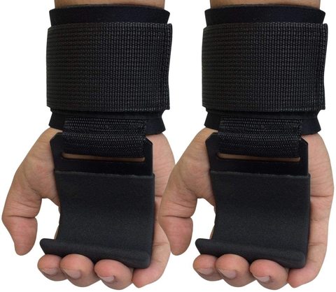 PDX Wrist Straps Hook bar Weight Lifting Training Gym Bar Support Lift Gloves 