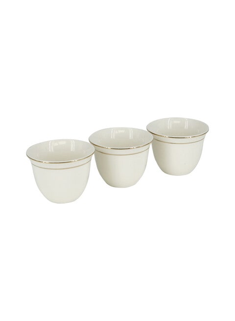 Buy Rahalife Ceramic Cawa Cup 12 Pieces Set, Traditional Arabic Tea ...