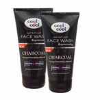 Buy Cool And Cool Charcoal Face Wash 150ml Pack of 2 in UAE