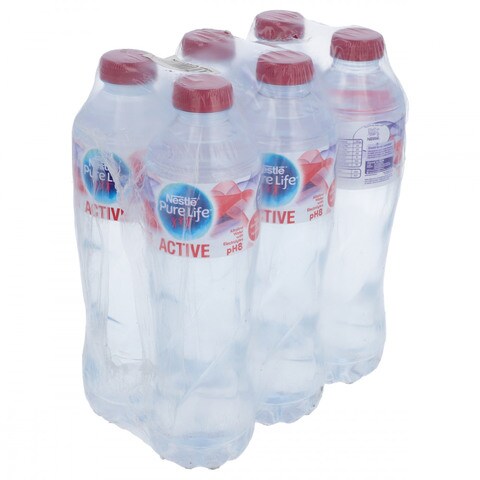 Buy Nestle Pure Life Active Alkaline Water With Electrolytes Ph 8 6 X 550ml