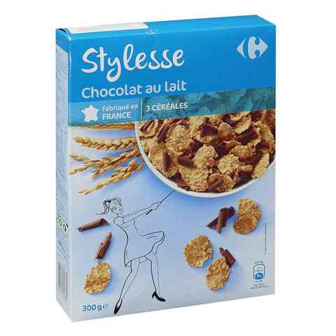 Carrefour Rice &amp; Wheat Flake Cereals 300g
