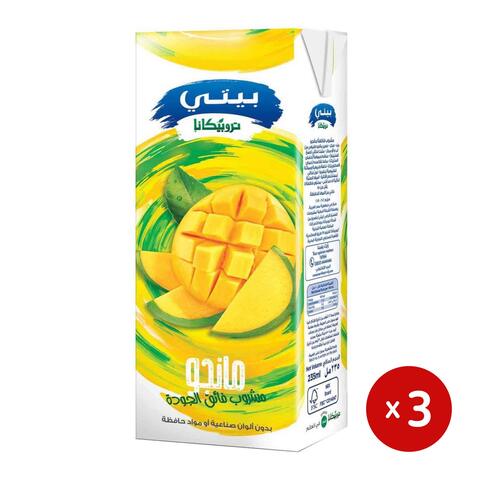 Buy BEYTI TROPICANA MANGO JUICE 235M*3H in Egypt