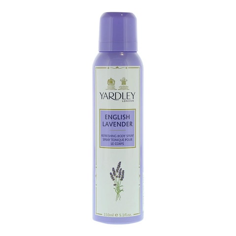 Yardley London English Lavender Refreshing Body Spray Clear 150ml