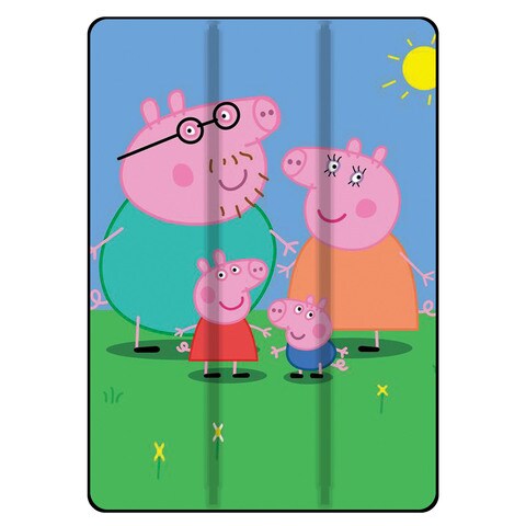 Theodor Protective Flip Case Cover For Apple iPad Pro 2020 12.9 inches Peppa Pig Family