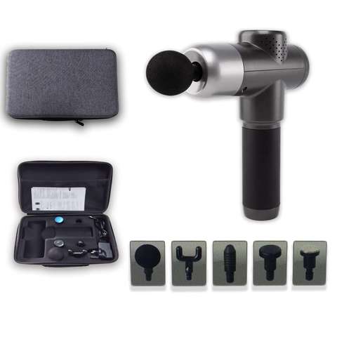 Digital Massager Gun Set Black