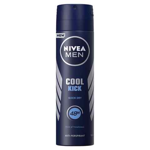 NIVEA MEN Deodorant Spray for Men Cool Kick Fresh Scent 150ml