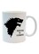 Spoil Your Wall Winter Is Coming, Game Of Thrones Coffee Mug White/Black 11Ounce