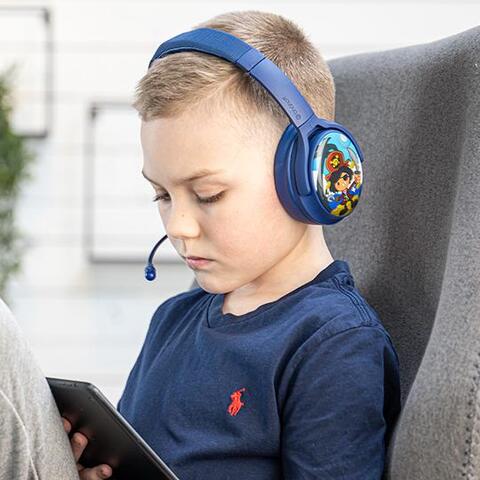 BUDDYPHONES Cosmos Plus Active Noise Cancellation Bluetooth Headphones - Deep Blue