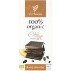 اشتري Virchuous Organic Doubly Delectable 56% Cocoa Swiss Dark Chocolate With Orange 80g في الامارات