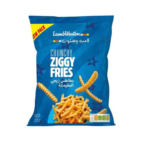 LambWeston Ziggy Fries 750g Online | Carrefour Qatar