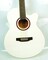 Mike Music 40 inch Acoustic Guitar with bag and strap (40 inch MIKE Acoustic Guitar, white glossy)