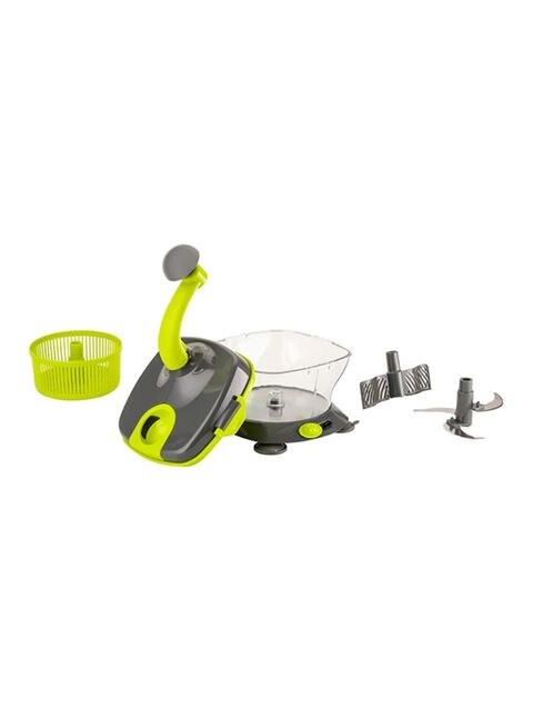 RoyalFord 1000 ML Push Chopper RF11158 Compact Chopper with 6 Blades  Suitable BPA Free, Muulticolor: Buy Online at Best Price in UAE 