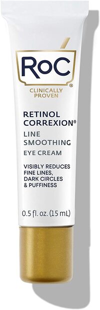 Roc Retinol Correxion Anti-Aging Eye Cream Treatment For Wrinkles, Crows Feet, Dark Circles, And Puffiness.5 Fl. Oz
