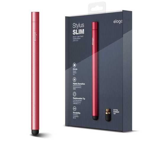 Elago - Slim Stylus Pen - Hot Pink