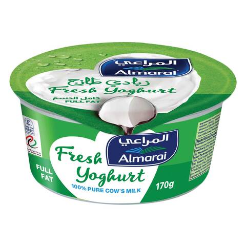 Almarai Plain Full Fat Yogurt 170g