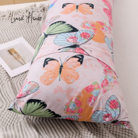 Pink store butterfly pillow