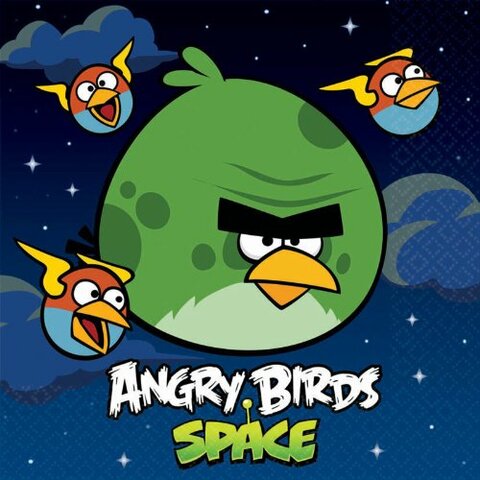 اشتري Angry Birds Space Large Napkins (16ct) في الامارات