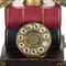 Home Decoration Telephone Money Box Multicolor 12X12X16centimeter