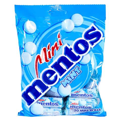 Buy Mentos Mini Rolls Mint Candy 20 Pieces Online - Carrefour Kenya