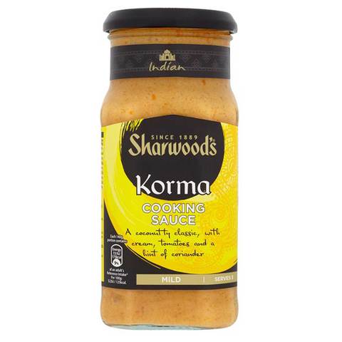 Sharwood&#39;s Mild Korma Cooking Sauce 420g
