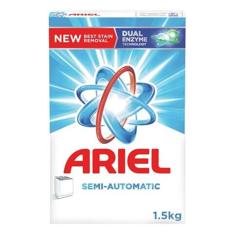 Ariel Laundry Powder Detergent Original Scent Blue 1.5 kg
